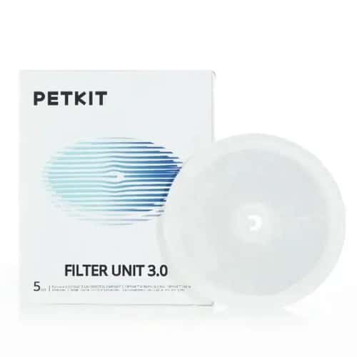 PETKIT Fountain Filter 3.0 Replacement Pack – 5-Piece Triple Filtration Cat Water Fountain Filters