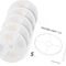 PETKIT Fountain Filter 30 Replacement Pack 5Piece Triple Filtration Cat Water Fountain Filters 3