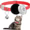 AirTag Cat Collar With QR ID Tag Reflective Breakaway Safety Tracker Collar For Cats 12