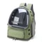 ClearView Folding Pet Carrier Backpack For Cats And Small Dogs 0