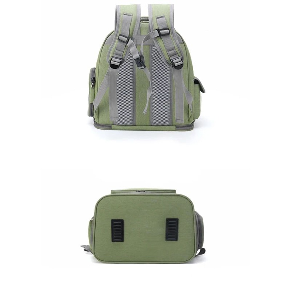 ClearView Folding Pet Carrier Backpack For Cats And Small Dogs 2
