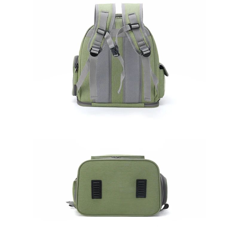 ClearView Folding Pet Carrier Backpack For Cats And Small Dogs 2