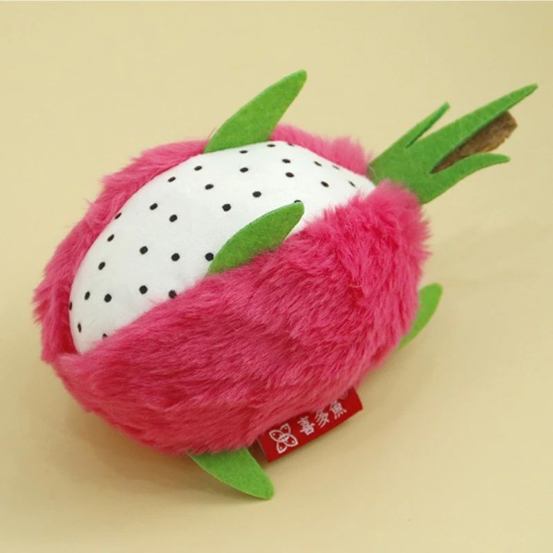 Dragon Fruit Catnip Cat Toy Plush Cat Chew Toy For Kittens 5