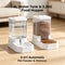 4L Gravity Pet Feeder Water Dispenser Set Automatic Cat Feeder Gravity Pet Food Dispenser Pet Wa 2