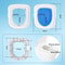 PawEase Pet Toilet Training Tray For Cats Dogs 4