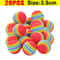 Rainbow Bounce EVA Pet Toy Balls Interactive Cat Toy Balls For Chewing Chasing Training 6