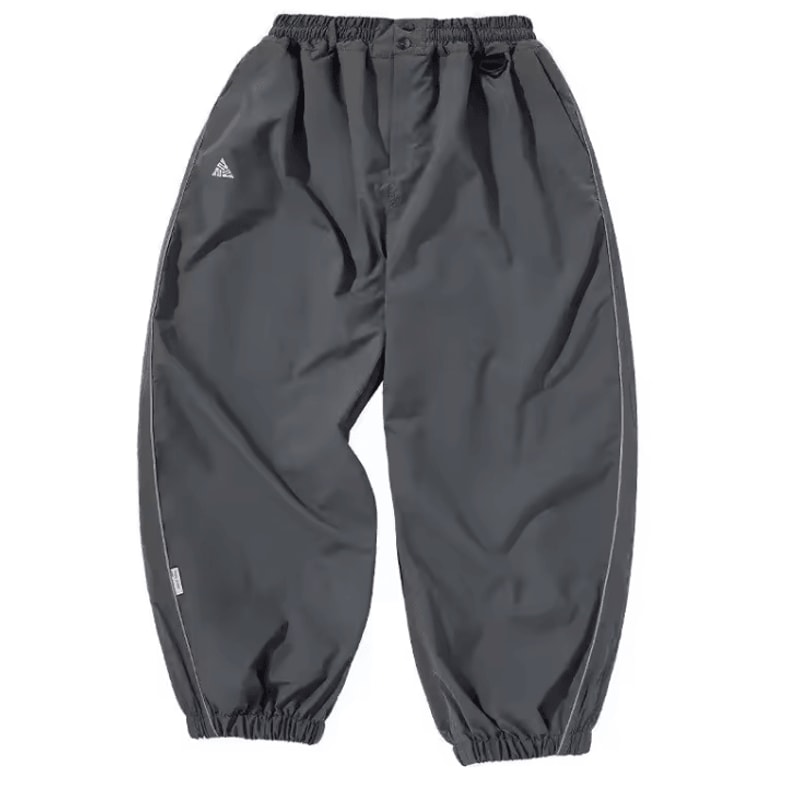 Unisex Waterproof Ski Pants Loose Fit WearResistant DoubleLayer Snow Pants 1