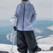Unisex Waterproof Ski Pants Loose Fit WearResistant DoubleLayer Snow Pants 6