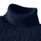 Mens Turtleneck Sweater Casual Knitted Rollneck Warm Jumper 1