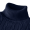 Mens Turtleneck Sweater Casual Knitted Rollneck Warm Jumper 1
