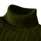 Mens Turtleneck Sweater Casual Knitted Rollneck Warm Jumper 6