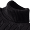 Mens Turtleneck Sweater Casual Knitted Rollneck Warm Jumper 7
