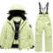 Winter Ski Kids Coat And Pants Set Waterproof Warm Boys Girls Snow Suit 8