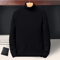 Mens Long Sleeve Knitted Turtleneck Striped Sweater 5