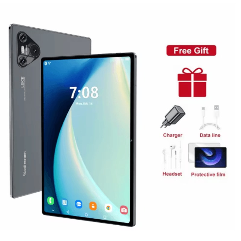 New 2025 16 Pro 10 Inch Android Tablet With Snapdragon 870 16GB RAM And 1TB Storage 2