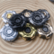 EDC Magnetic Fidget Slider Spinning Top Open Armor Metal Stress Relief Toy For Adults 5