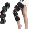 Adjustable Hinged Orthopedic Knee Brace Post Surgery Knee Stabilizer Joint Fixation Support 0