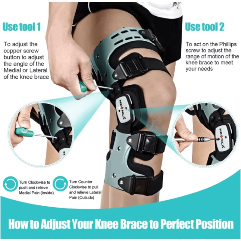 NEENCA OA Unloader Knee Brace ArthritisOsteoarthritis Support For Cartilage Repair 2