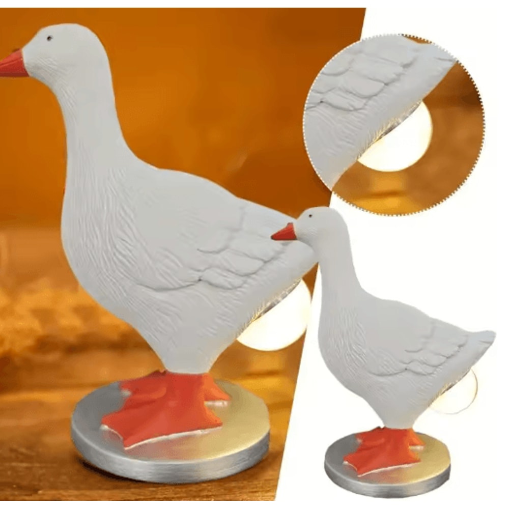 Cute Chicken Night Light Simulated Animal Decorative Lamp For Easter Home Deco 1