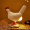 Cute Chicken Night Light Simulated Animal Decorative Lamp For Easter Home Deco 2