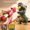 Dinosaur Shooting Toy Set Tyrannosaurus Rex Ball Soft Bullet Blaster Interactive Puzzle Toy For Ki 6