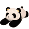 Giant Panda Plush Toy Sleep Pillow UltraSoft Cartoon Bear Stuffed Animal 60120cm For Kids Gifts 2