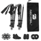 Ultralight Foldable Trekking Poles Set 2PCS Telescopic Nordic Walking Sticks For Hiking Outdoor Adv 3