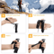 Ultralight Foldable Trekking Poles Set 2PCS Telescopic Nordic Walking Sticks For Hiking Outdoor Adv 6