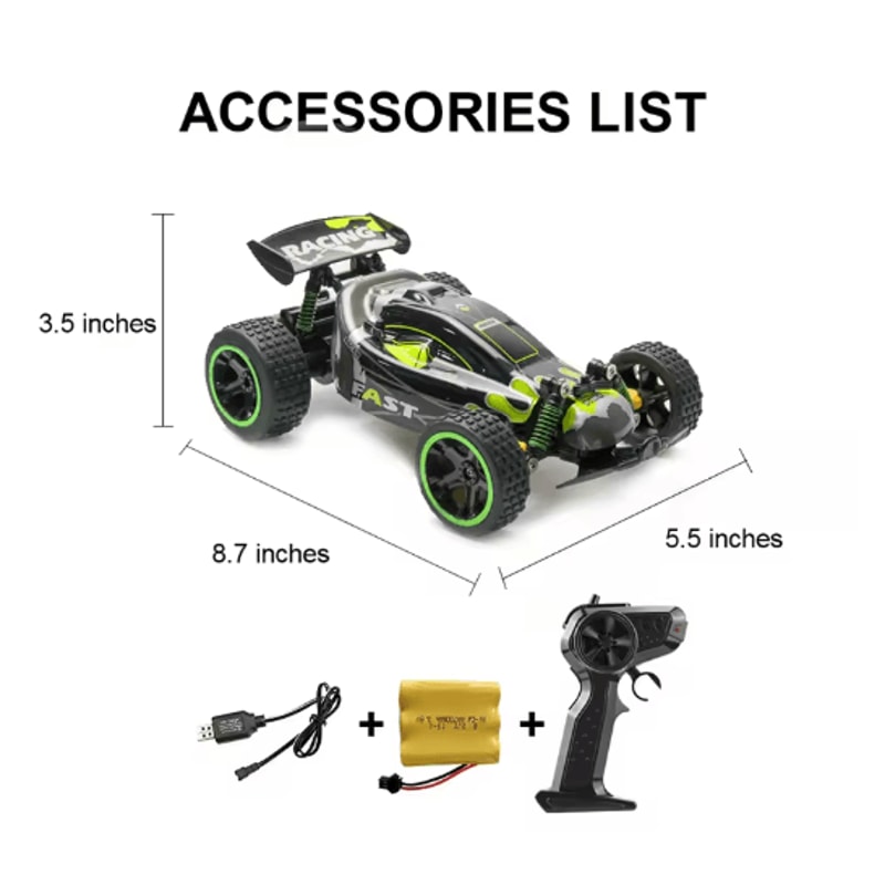 Sinovan 1 18 High Speed RC Car 20kmh Remote Control Drift Racing Toy 9