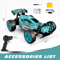 Sinovan 1 18 High Speed RC Car 20kmh Remote Control Drift Racing Toy 7