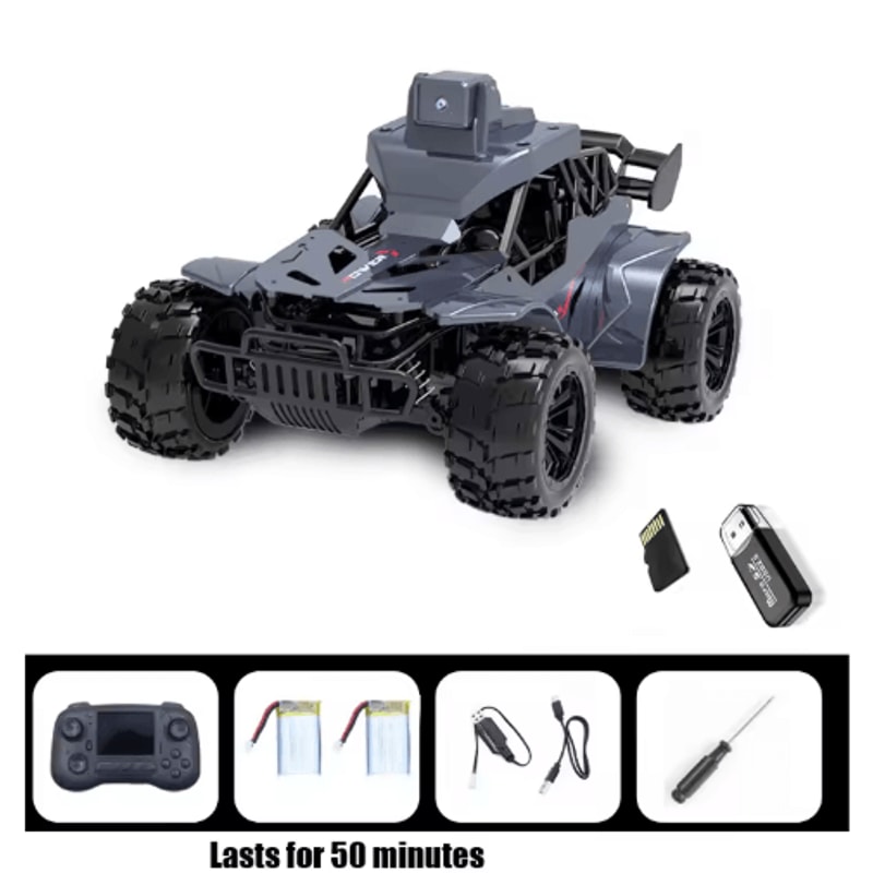 FPV RC Car With Camera LCD Remote High Speed 2 4G Real Time Control Toy 1