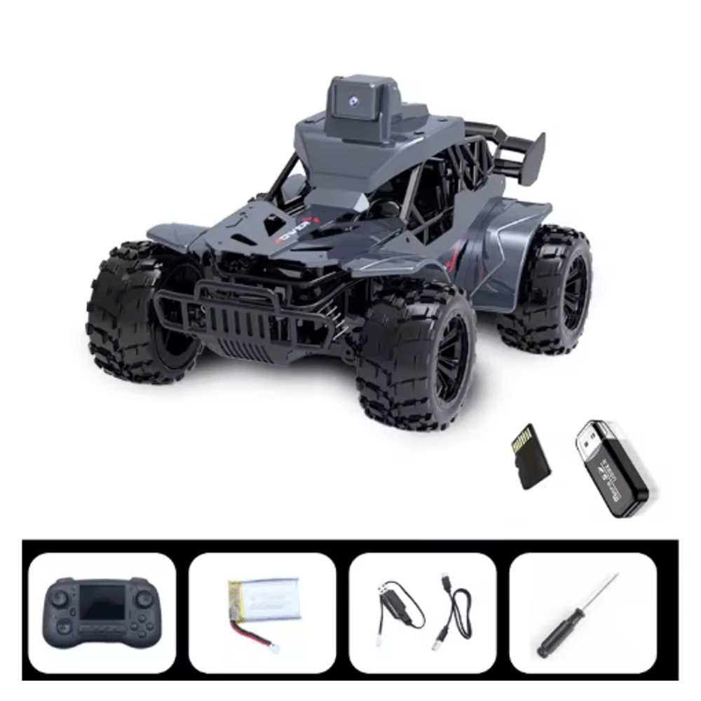 FPV RC Car With Camera LCD Remote High Speed 2 4G Real Time Control Toy 2