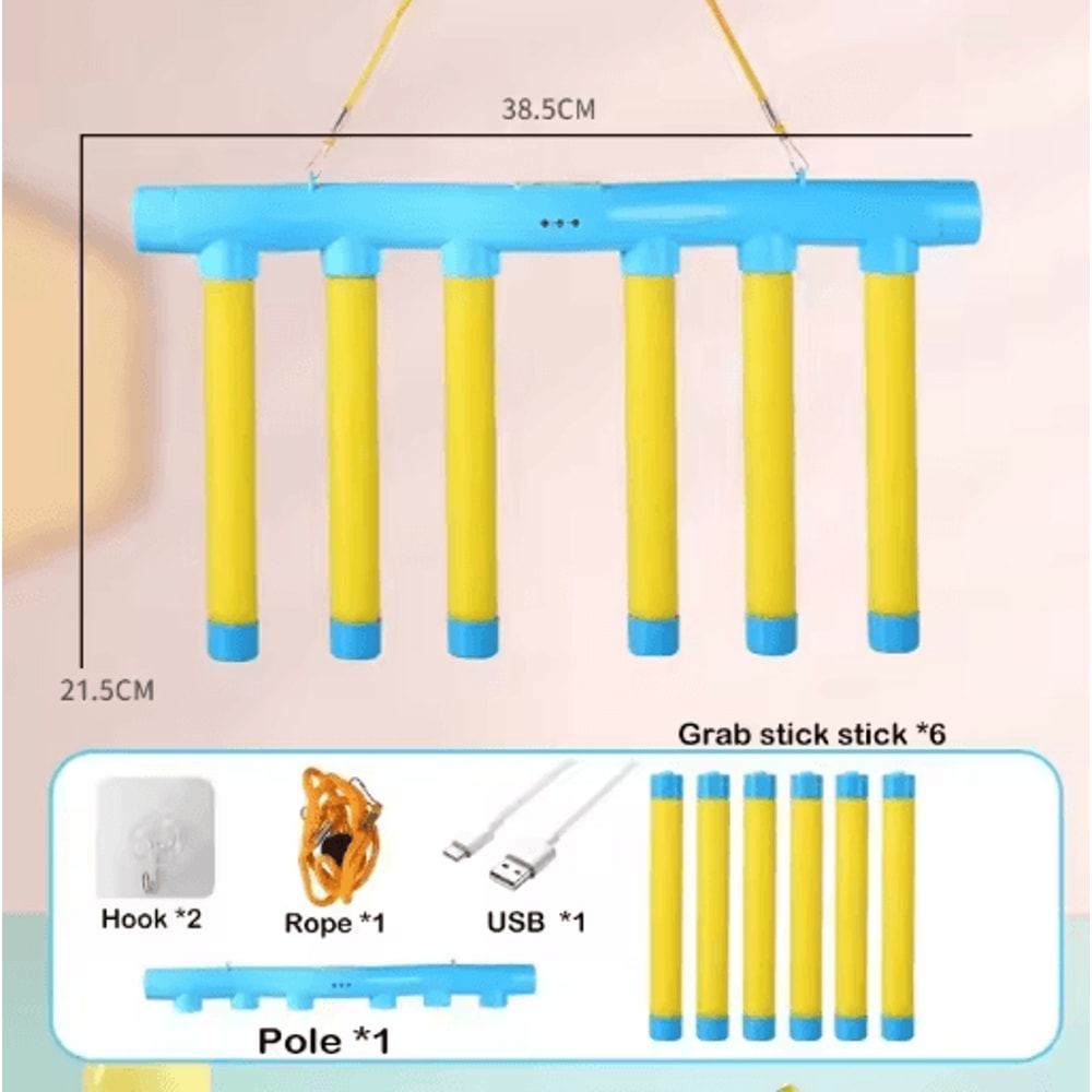Falling Sticks Catching Game Reaction Reflex Training Sensory Toy For Kids And Adults 1