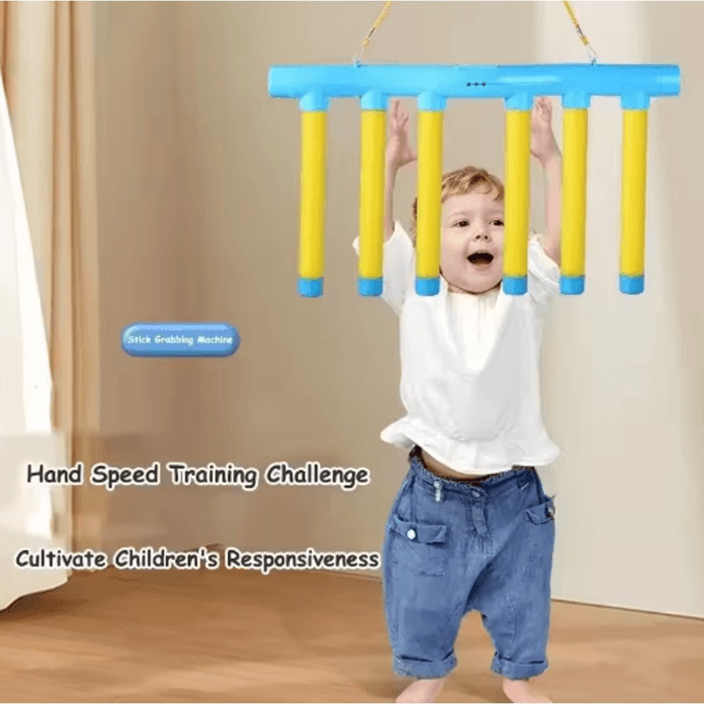 Falling Sticks Catching Game Reaction Reflex Training Sensory Toy For Kids And Adults 4