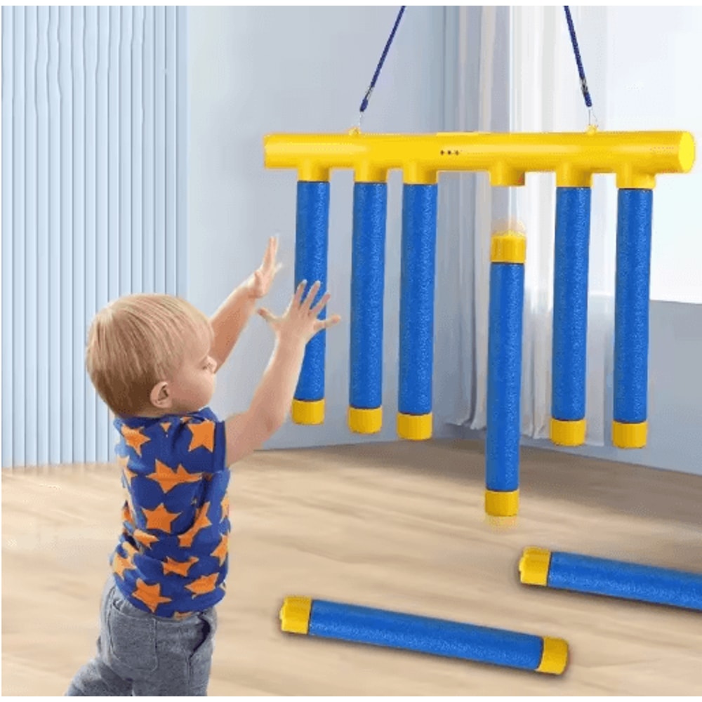 Falling Sticks Catching Game Reaction Reflex Training Sensory Toy For Kids And Adults 0