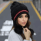 Womens Winter Fur Hat Fleece Lined Earflap Knitted Beanie For Cold Weather 3