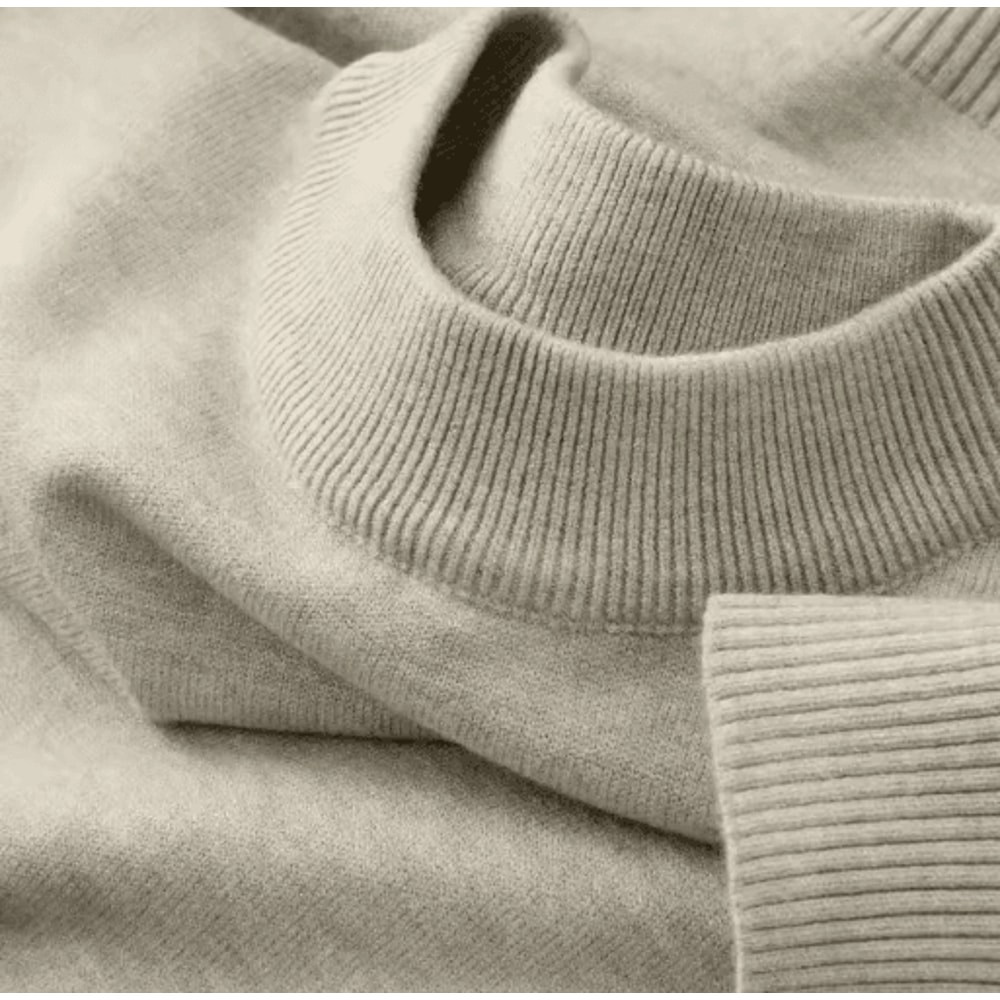 Mens Autumn Casual Mock Turtleneck Sweater Lightweight Long Sleeve Knit Pullover 7