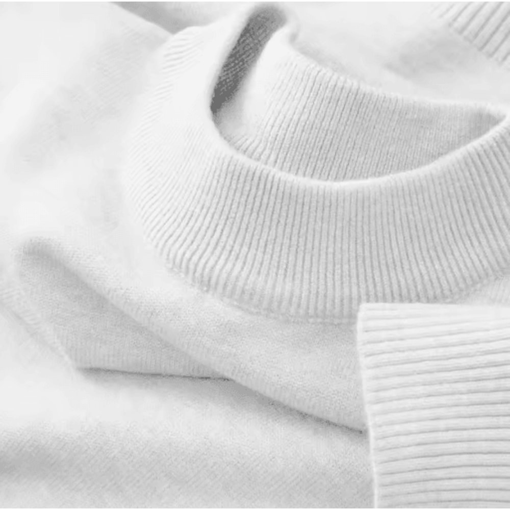 Mens Autumn Casual Mock Turtleneck Sweater Lightweight Long Sleeve Knit Pullover 8