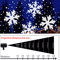 LED USB Snowflake Projector Light Christmas New Year Holiday Projection Lamp 4