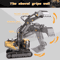 4WD RC Construction Vehicle Toy Remote Control Excavator Dump Truck Bulldozer Set 6