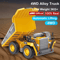4WD RC Construction Vehicle Toy Remote Control Excavator Dump Truck Bulldozer Set 7