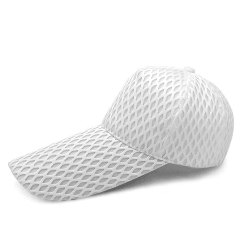 Mens Plus Size Mesh Baseball Cap Oversize Trucker Sun Hat With Long Peak 3