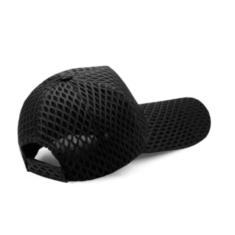 Mens Plus Size Mesh Baseball Cap Oversize Trucker Sun Hat With Long Peak 5