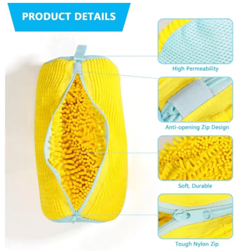 Durable Shoe Washing Machine Bag Protective Laundry Wash Bag For Sneakers Casual Shoes 5