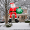 OurWarm 8FT Christmas Inflatable Santa Climbing Outdoor Yard Decoration 5