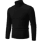 Mens High Neck Knitted Sweater Warm Solid Color Winter Turtleneck Pullover 4