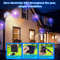 Solar Firework Lights Outdoor 90 150 200 LED Copper Wire Fairy Lights With 8 Modes 3
