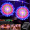 Solar Firework Lights Outdoor 90 150 200 LED Copper Wire Fairy Lights With 8 Modes 0