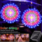 Solar Firework Lights Outdoor 90 150 200 LED Copper Wire Fairy Lights With 8 Modes 0