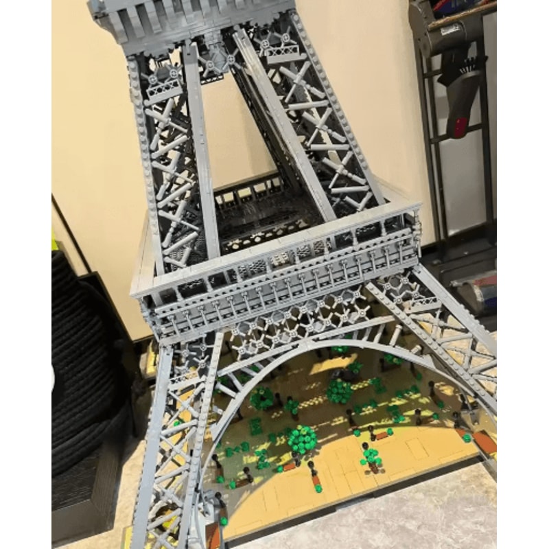 15M Eiffel Tower Architecture Building Block Set 10001 PCS Paris Landmark Model 3